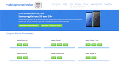 Desktop Screenshot of mobilephonechecker.co.uk