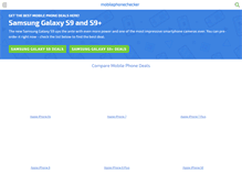 Tablet Screenshot of mobilephonechecker.co.uk